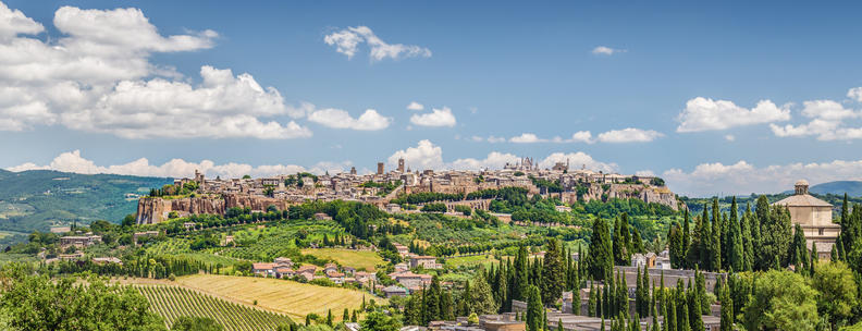 Sommarsemester i grönskande Umbrien, Italien